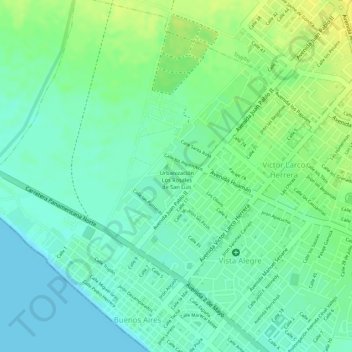 D地形图、海拔、地势