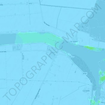 Tolle地形图、海拔、地势