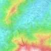 梧桐寨村地形图、海拔、地势