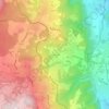 Mas d'Argnat地形图、海拔、地势