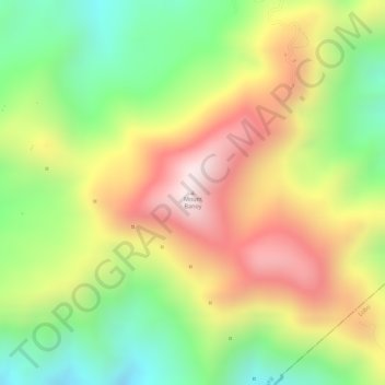 Mount Banoy地形图、海拔、地势