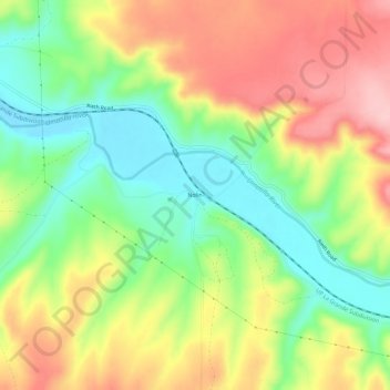 Nolin地形图、海拔、地势