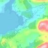 Achintraid地形图、海拔、地势