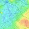 WQXR-AM (New York)地形图、海拔、地势