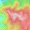 Mount Pulag地形图、海拔、地势
