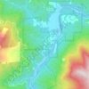 Illahe地形图、海拔、地势