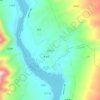 嘉禾村地形图、海拔、地势