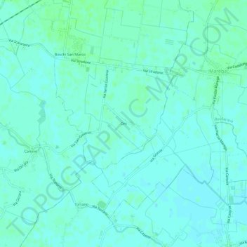 Oni地形图、海拔、地势