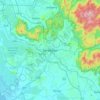 芙蓉地形图、海拔、地势