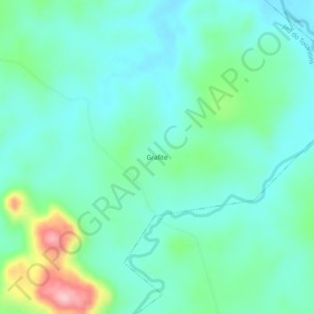 Grafite地形图、海拔、地势
