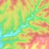 Yellowstone地形图、海拔、地势