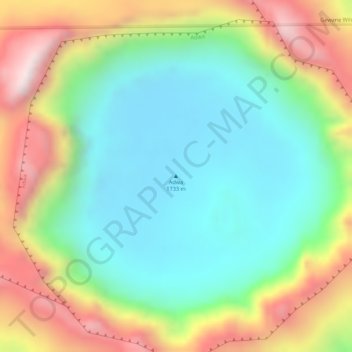 Adwa地形图、海拔、地势