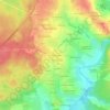 Le Bâton Roulant地形图、海拔、地势