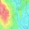 North Riverdale地形图、海拔、地势