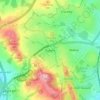 Rubery地形图、海拔、地势