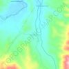 San Marcos地形图、海拔、地势