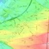 外埔地形图、海拔、地势