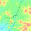 Westwood地形图、海拔、地势