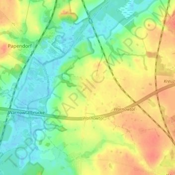 Niex地形图、海拔、地势