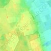 Hondsrug地形图、海拔、地势