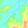 Auriverde地形图、海拔、地势