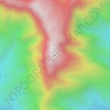 Mount Silay地形图、海拔、地势