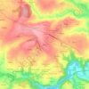 Kervao地形图、海拔、地势