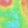 Åmot地形图、海拔、地势