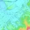 過坑子地形图、海拔、地势