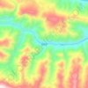 天元乡地形图、海拔、地势