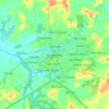 Capanema地形图、海拔、地势