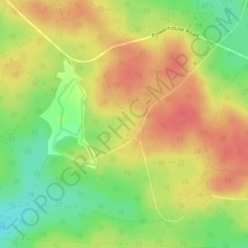 SK8地形图、海拔、地势