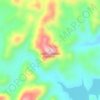 Cerro Colorado地形图、海拔、地势