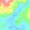 San José Manialtepec地形图、海拔、地势