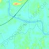 格塘村地形图、海拔、地势