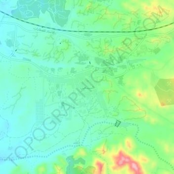 Siji地形图、海拔、地势