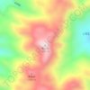 腾云尖地形图、海拔、地势