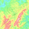 革一镇地形图、海拔、地势