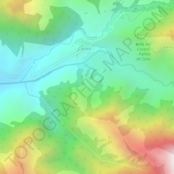 San Jose地形图、海拔、地势