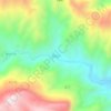 四道河地形图、海拔、地势