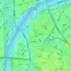 社後地形图、海拔、地势