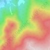 香炉山地形图、海拔、地势