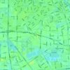 佟楼地形图、海拔、地势