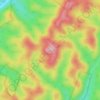 943地形图、海拔、地势