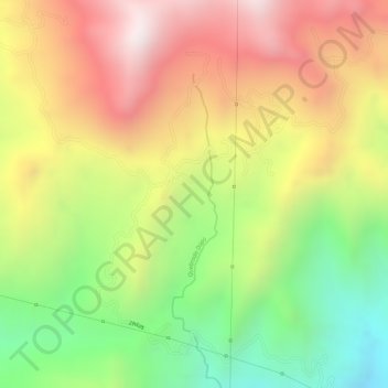 Dopo地形图、海拔、地势