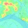 Maxville地形图、海拔、地势