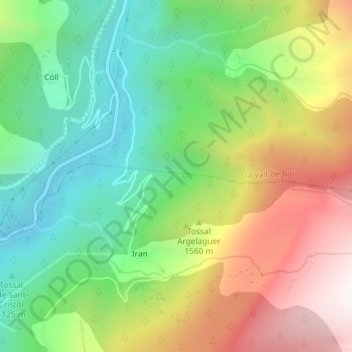 Maiedo地形图、海拔、地势