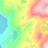 Mannen地形图、海拔、地势