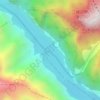 夔门地形图、海拔、地势