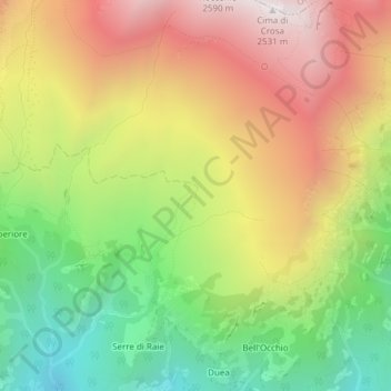 Meire Cassart地形图、海拔、地势